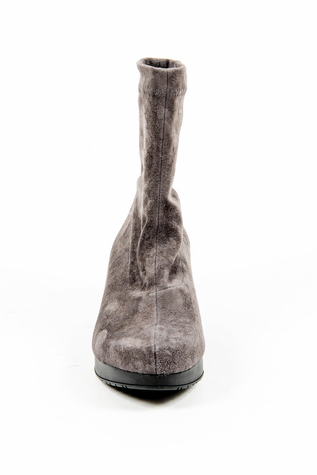 Robert Clergerie Paris Stivaletto corto da donna NERDALJ VELOURS STRETCH ANTHRACITE DBL