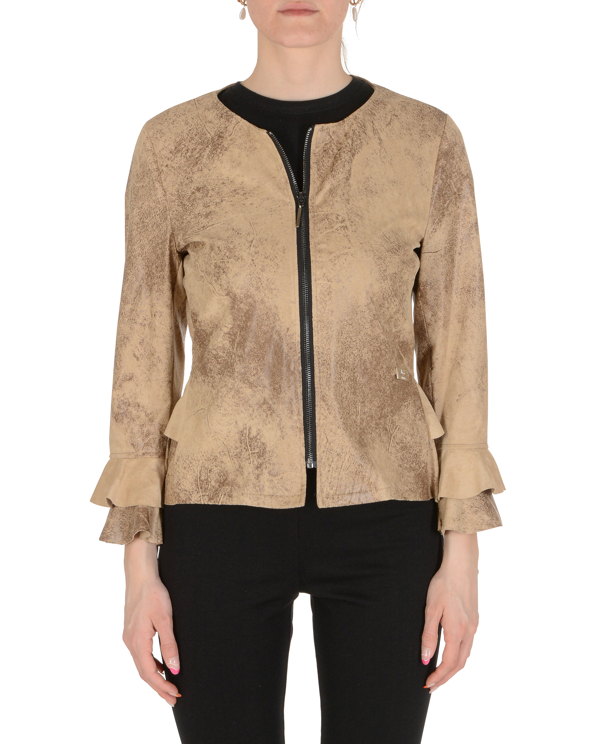 19V69 Italia Giacca Donna Beige FIORE BEIGE