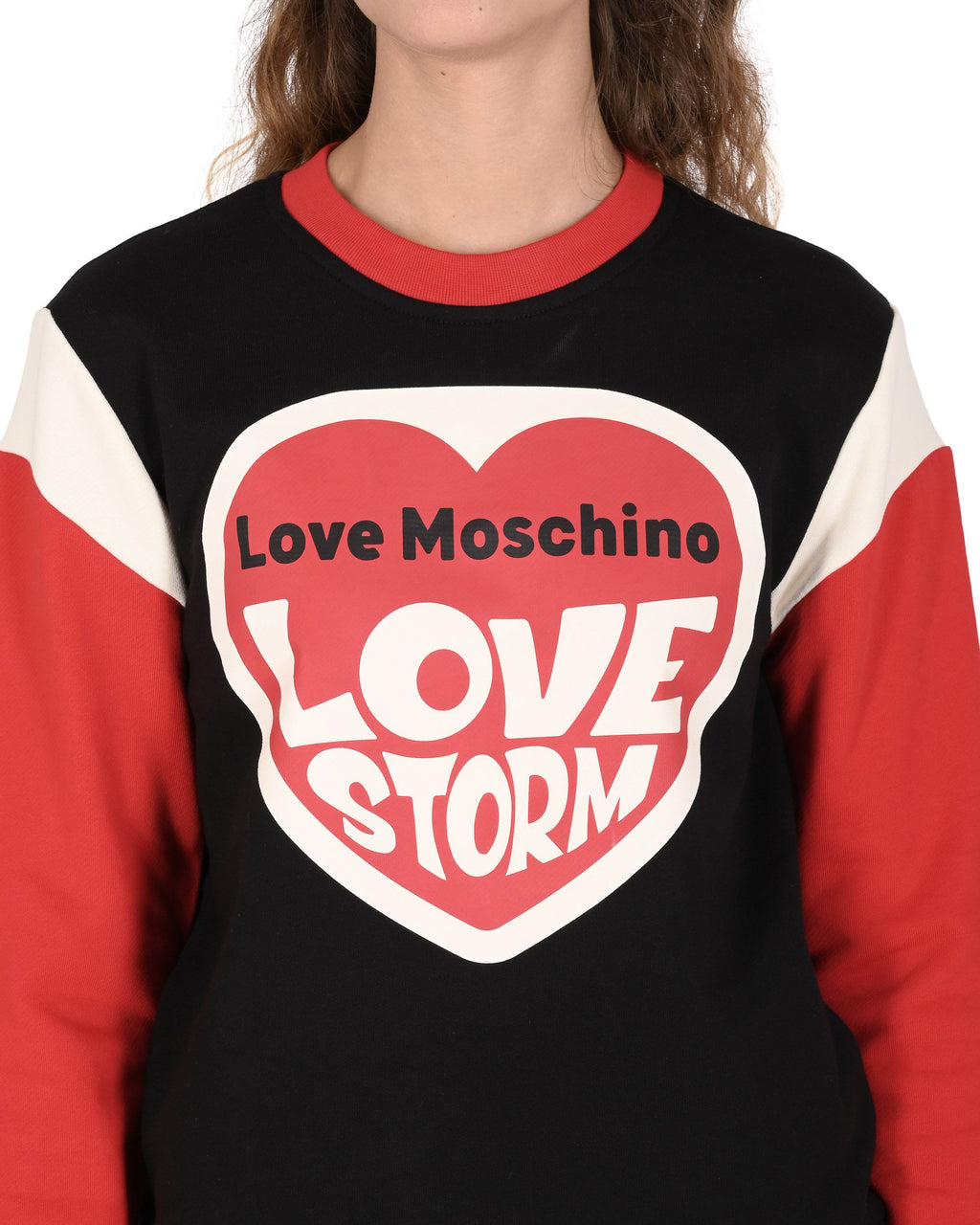 Felpa da donna Love Moschino W 6 491 01 M 4055 4051 MULTI