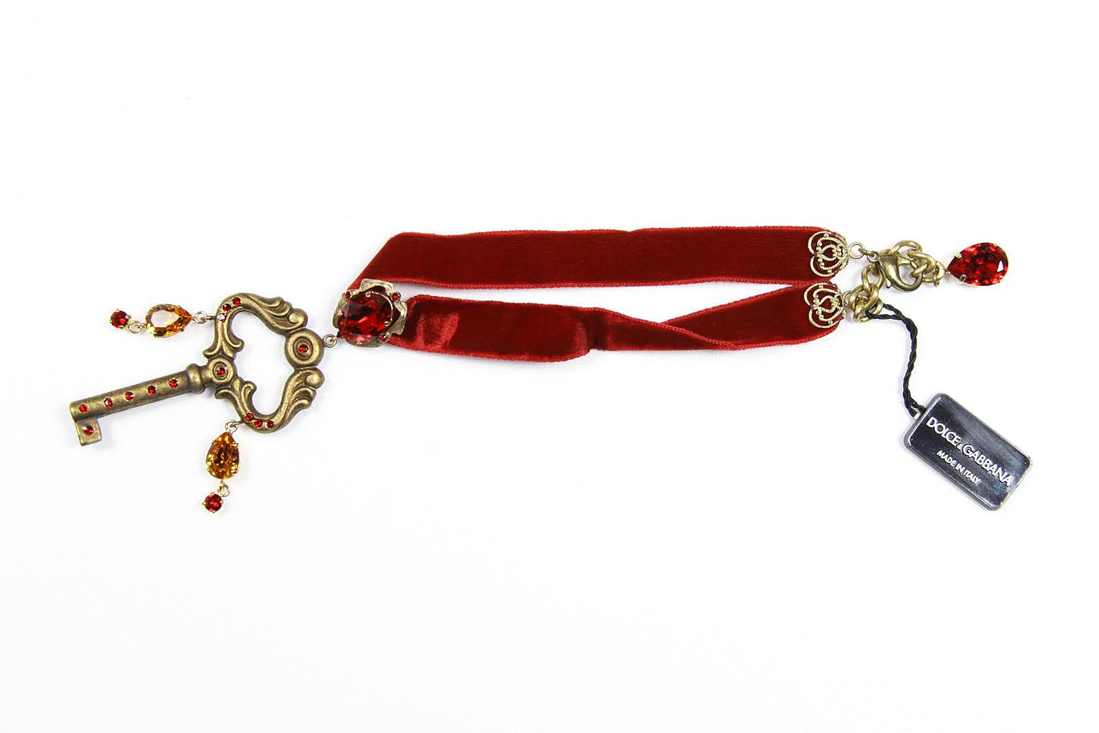Collana Dolce & Gabbana con ciondolo chiave WNG6C1 W0001 ZOO00