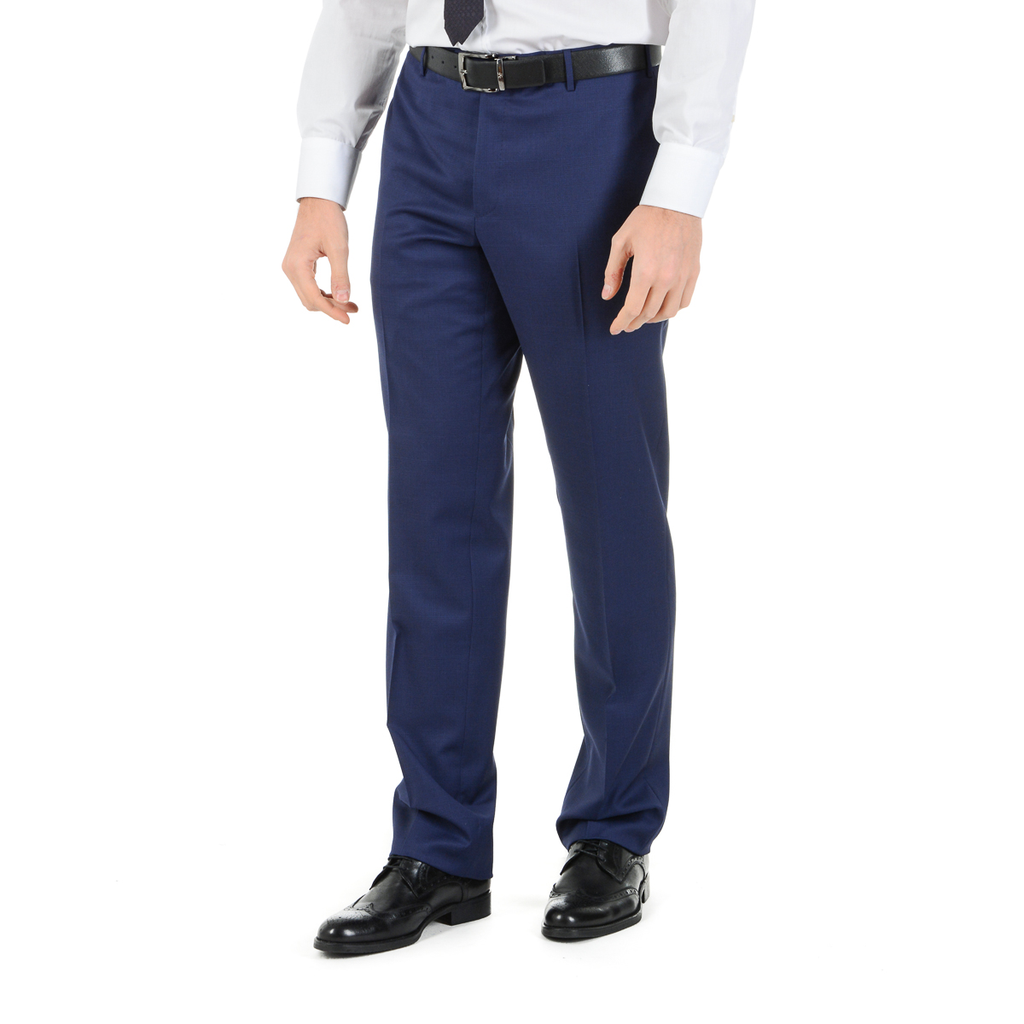 Abito da uomo Corneliani maniche lunghe blu Super 130's