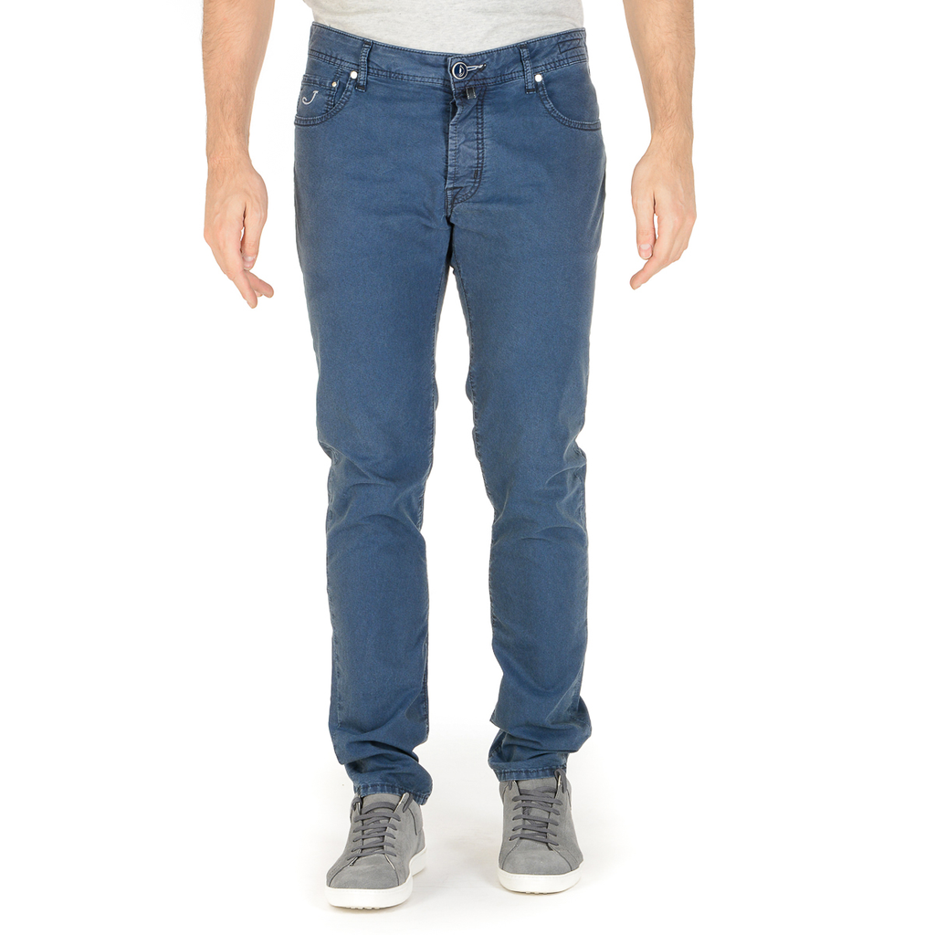 Pantaloni da uomo Jacob Cohen J688 blu