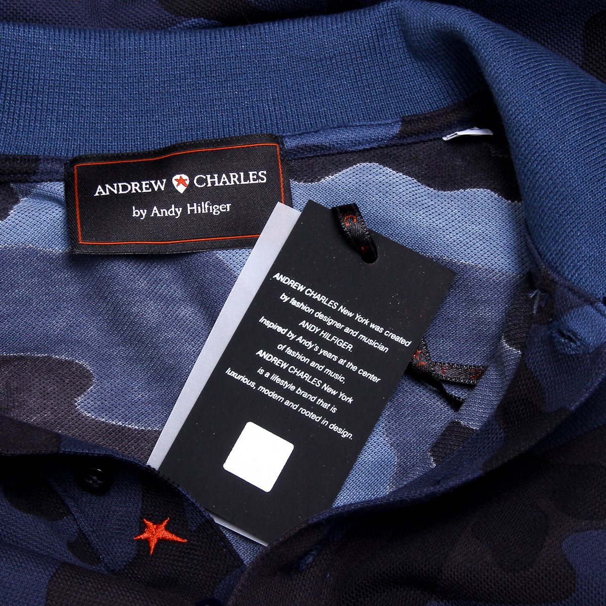 Andrew Charles Polo da uomo a maniche corte multicolore STEVE