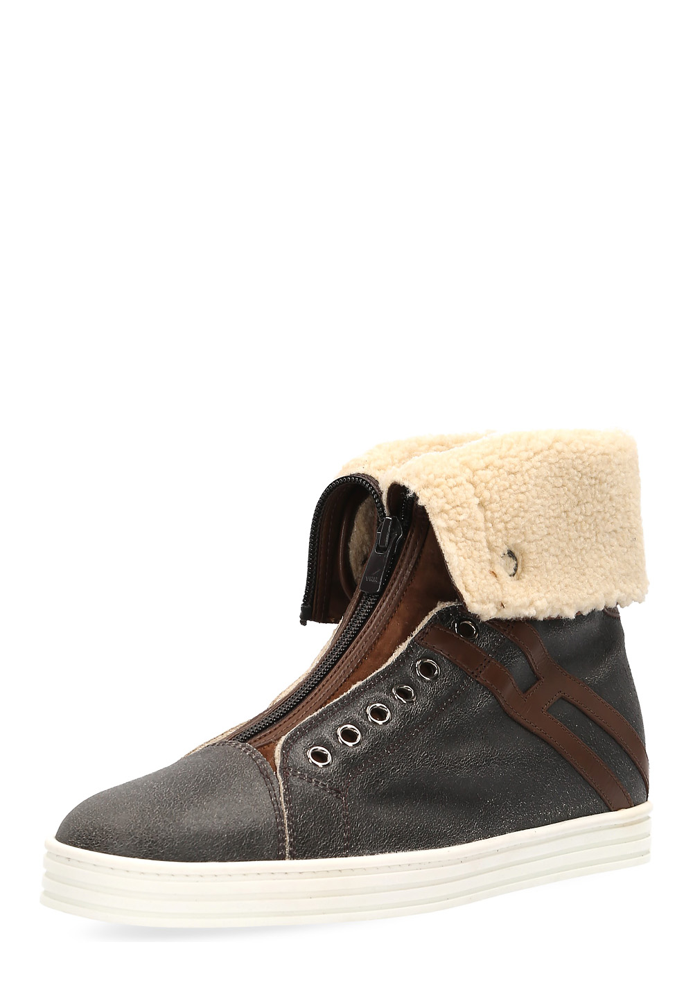 Hogan Sneaker Donna Marrone Rebel HXW1820O84077AE569Q