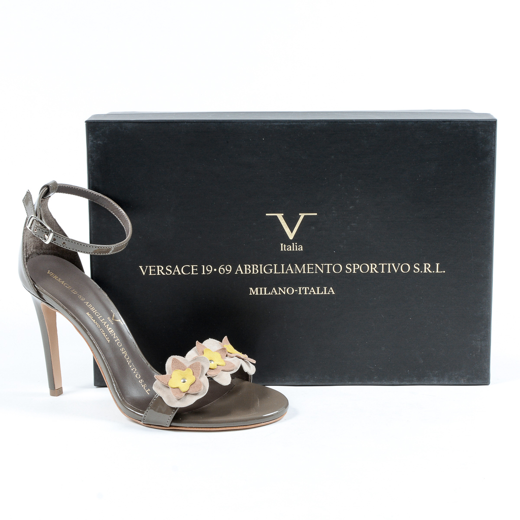 V 1969 Italia Sandalo con cinturino alla caviglia da donna Multicolor CATALINA