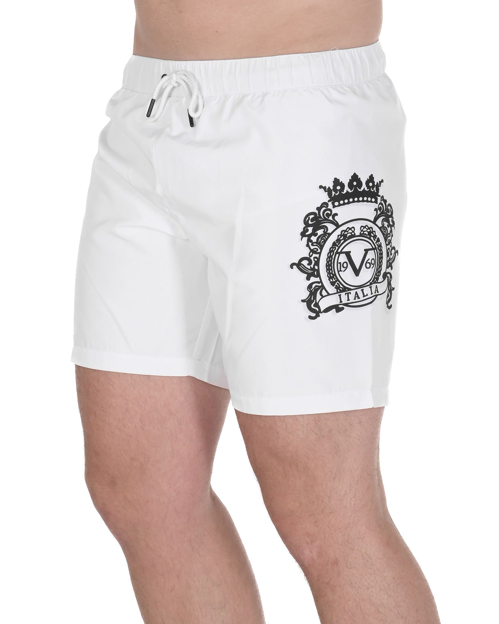 19V69 Italia Costume da bagno da uomo VSC1MBM06 BIANCO