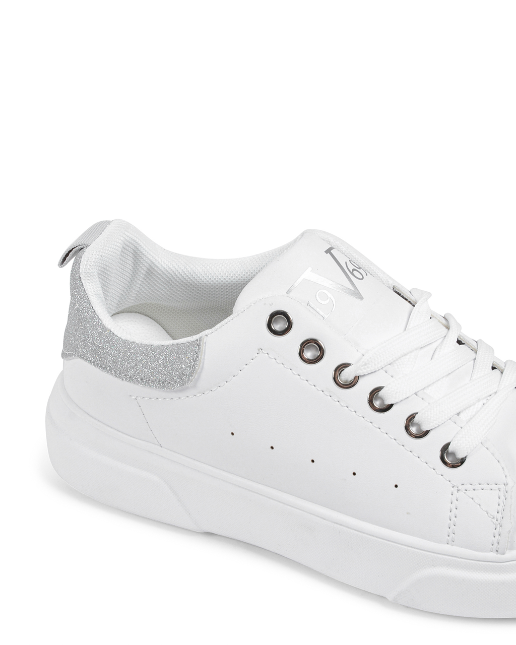 19V69 Italia Womens Sneaker V853 BIANCO ARGENTO