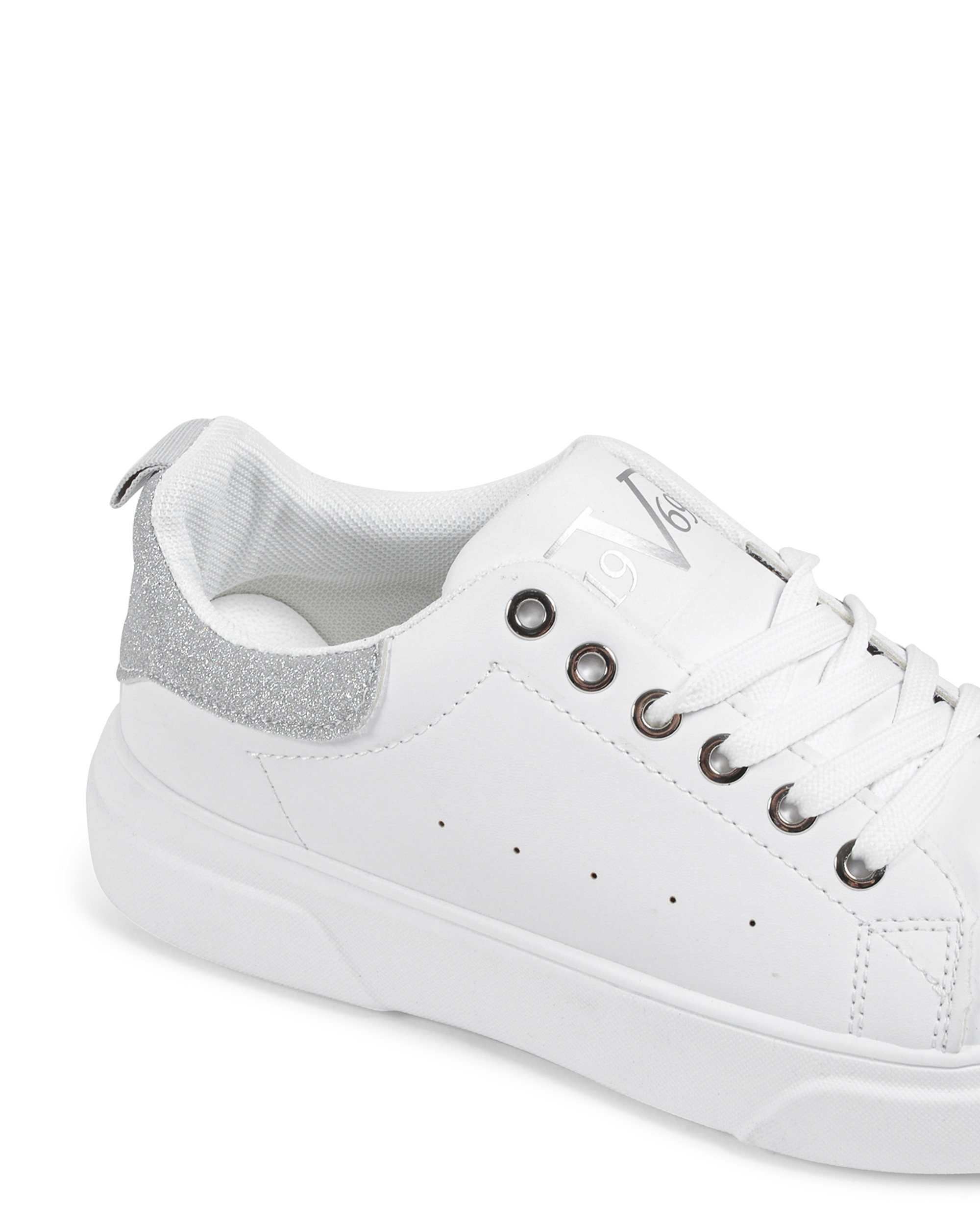 19V69 Italia Womens Sneaker V853 BIANCO ARGENTO