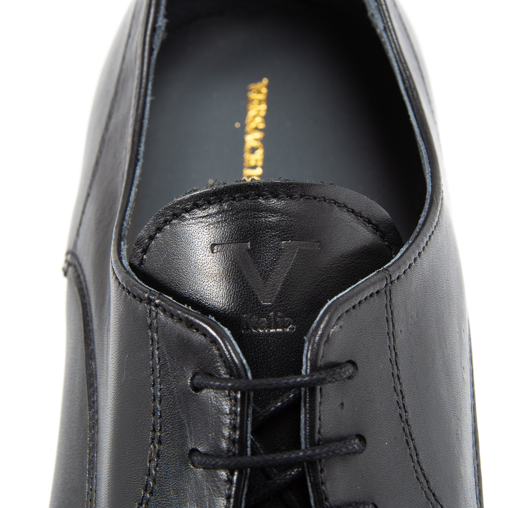 V 1969 Italia Scarpa classica da uomo nera MATTHEW