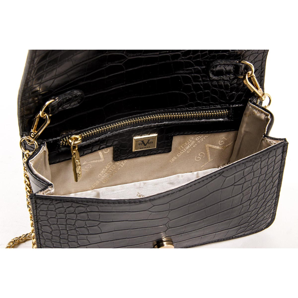 V 1969 Italia Borsa da donna V19690010K NERO