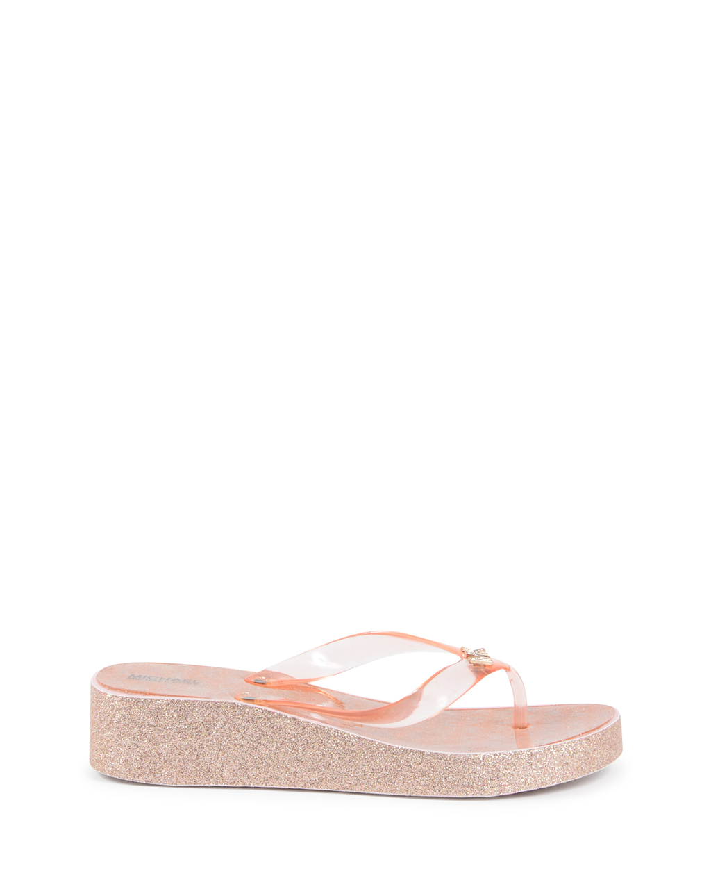 Michael Kors Girls Multicolor Flip Flop ZIA GAGE ​​KILEY ROSE GOLD