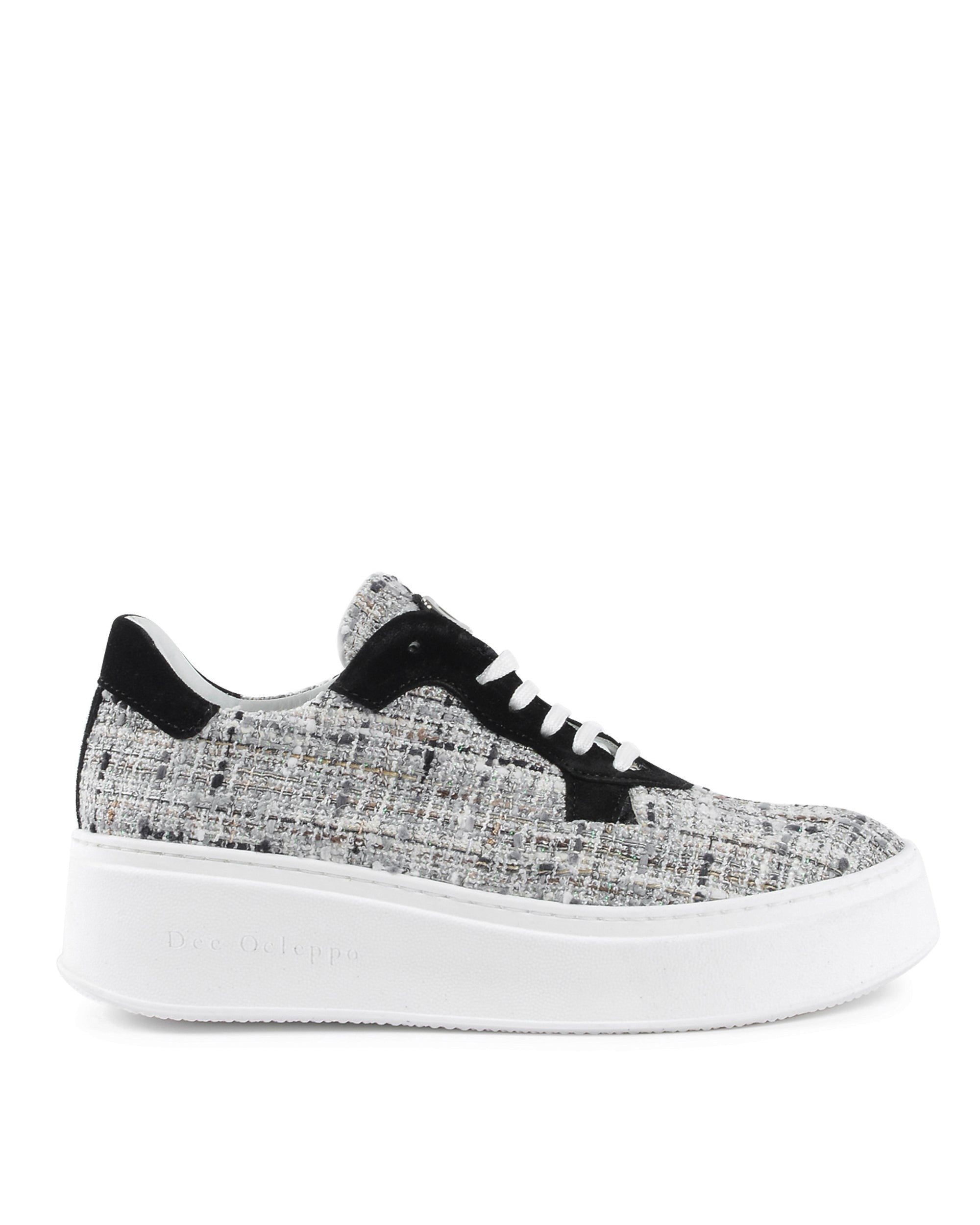 Sneaker Challenging Boucle - Nero