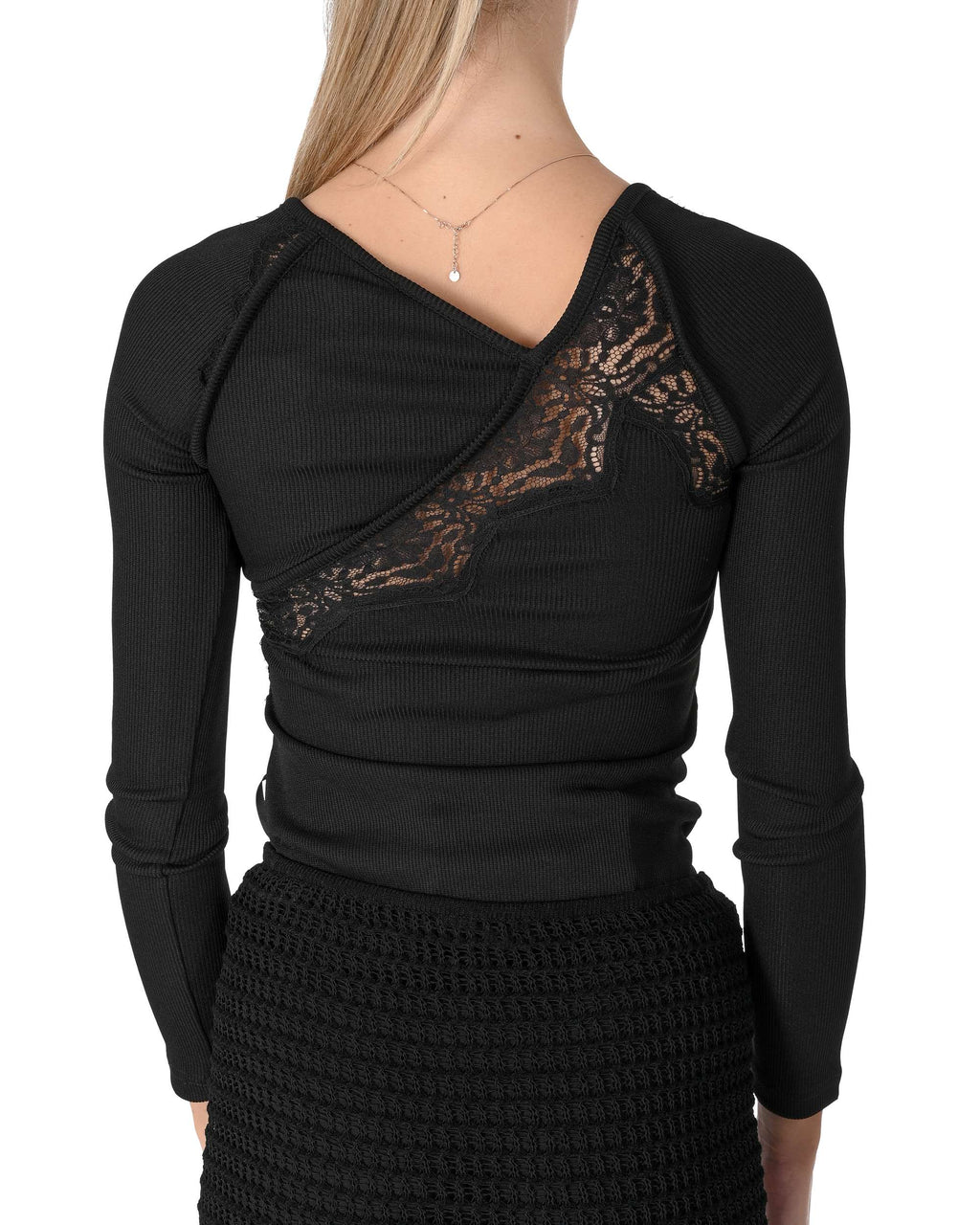 Christopher Esber Camicetta da donna 24031119 NERO 801