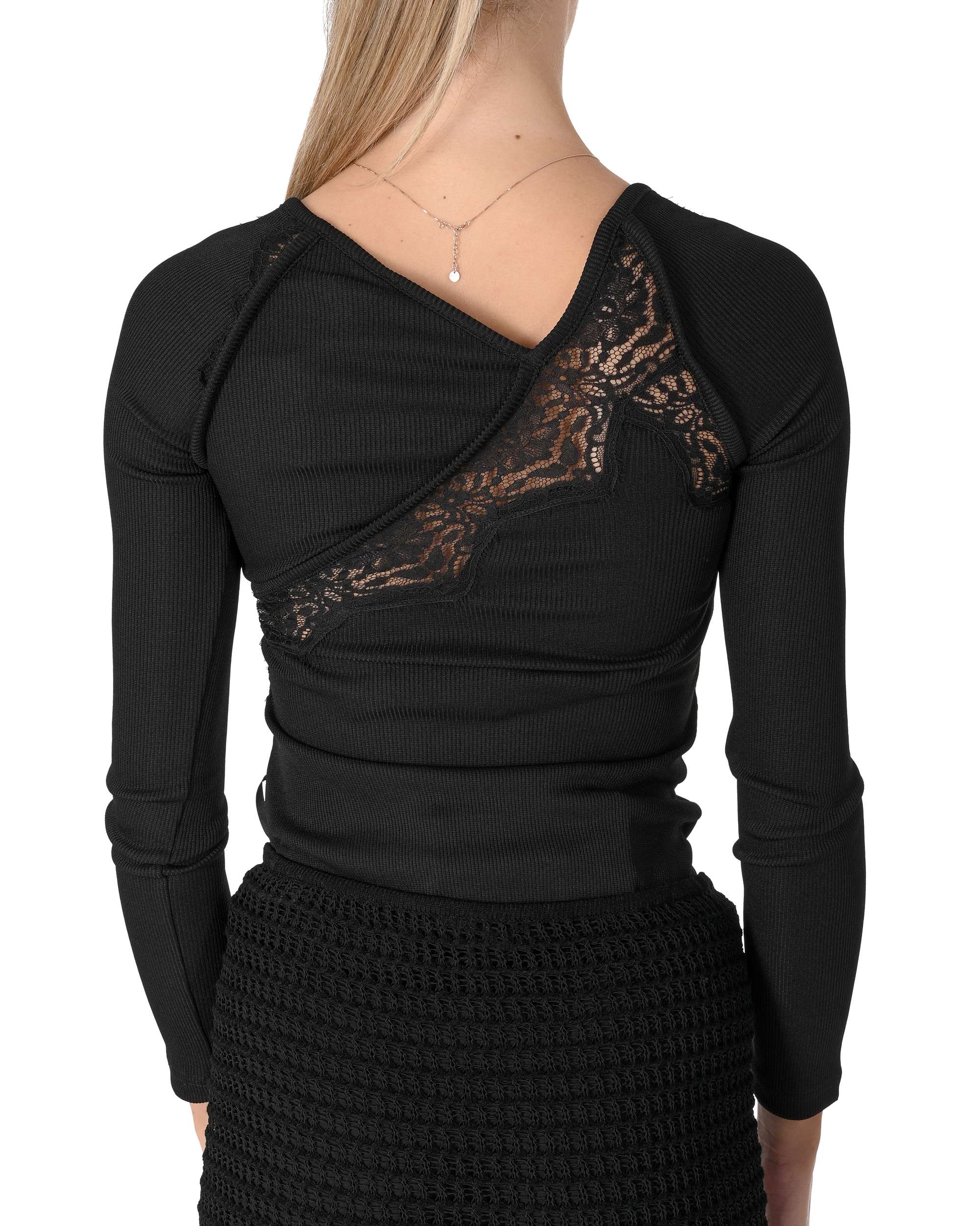 Christopher Esber Camicetta da donna 24031119 NERO 801