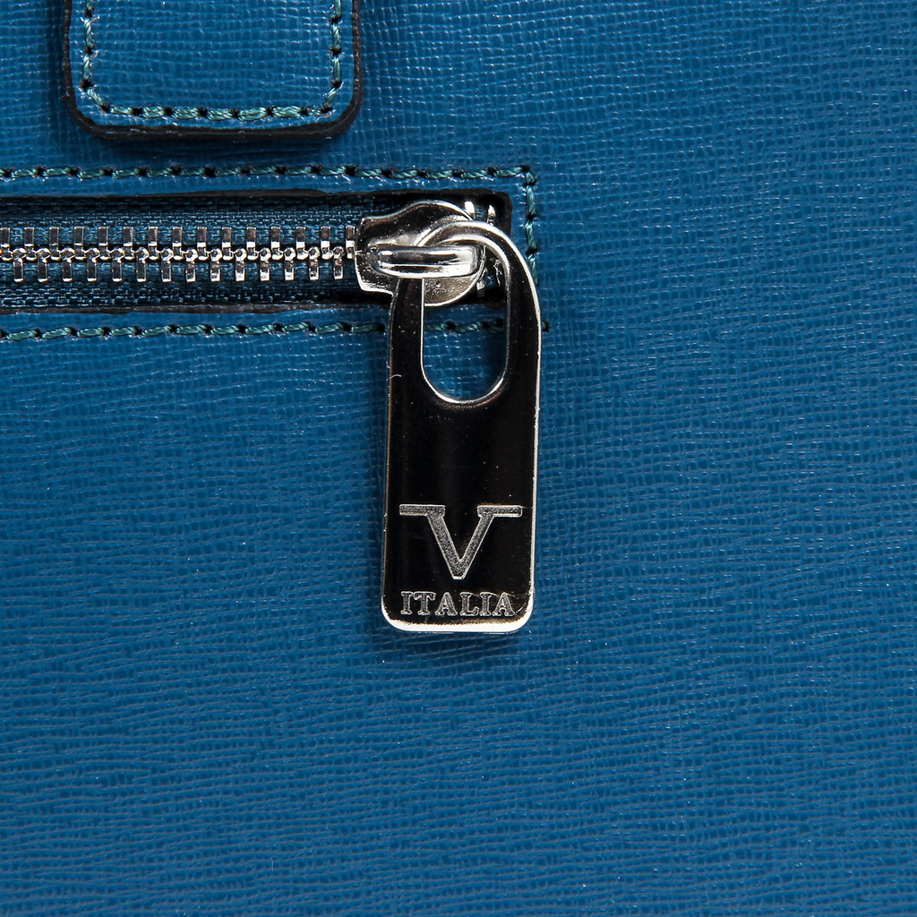 Borsa da donna V 1969 Italia V006-S SAFFIANO PETROLIO