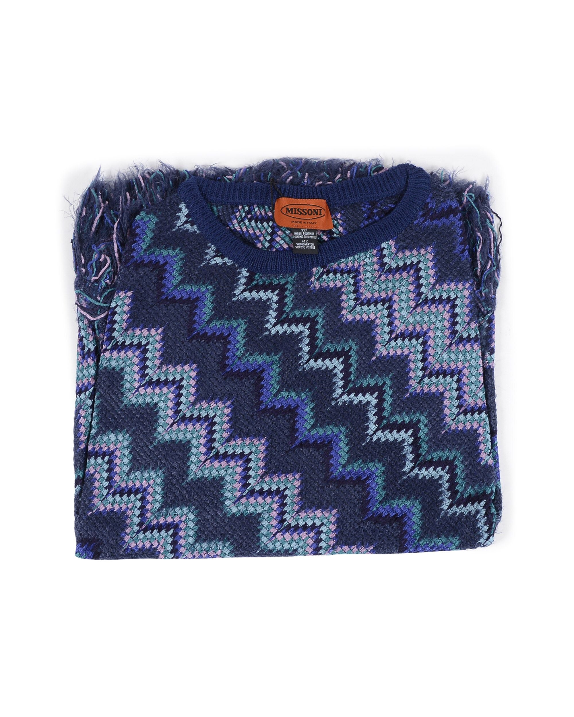 Missoni Donna Poncho Multicolore PO1FPMD63220002