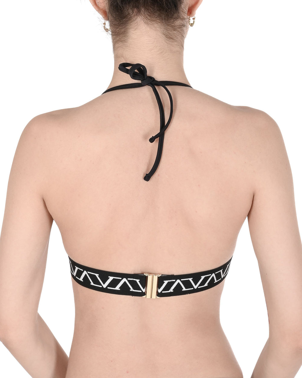 19V69 Italia Costume da bagno da donna con elastico in vita VSC1WTP05 NERO