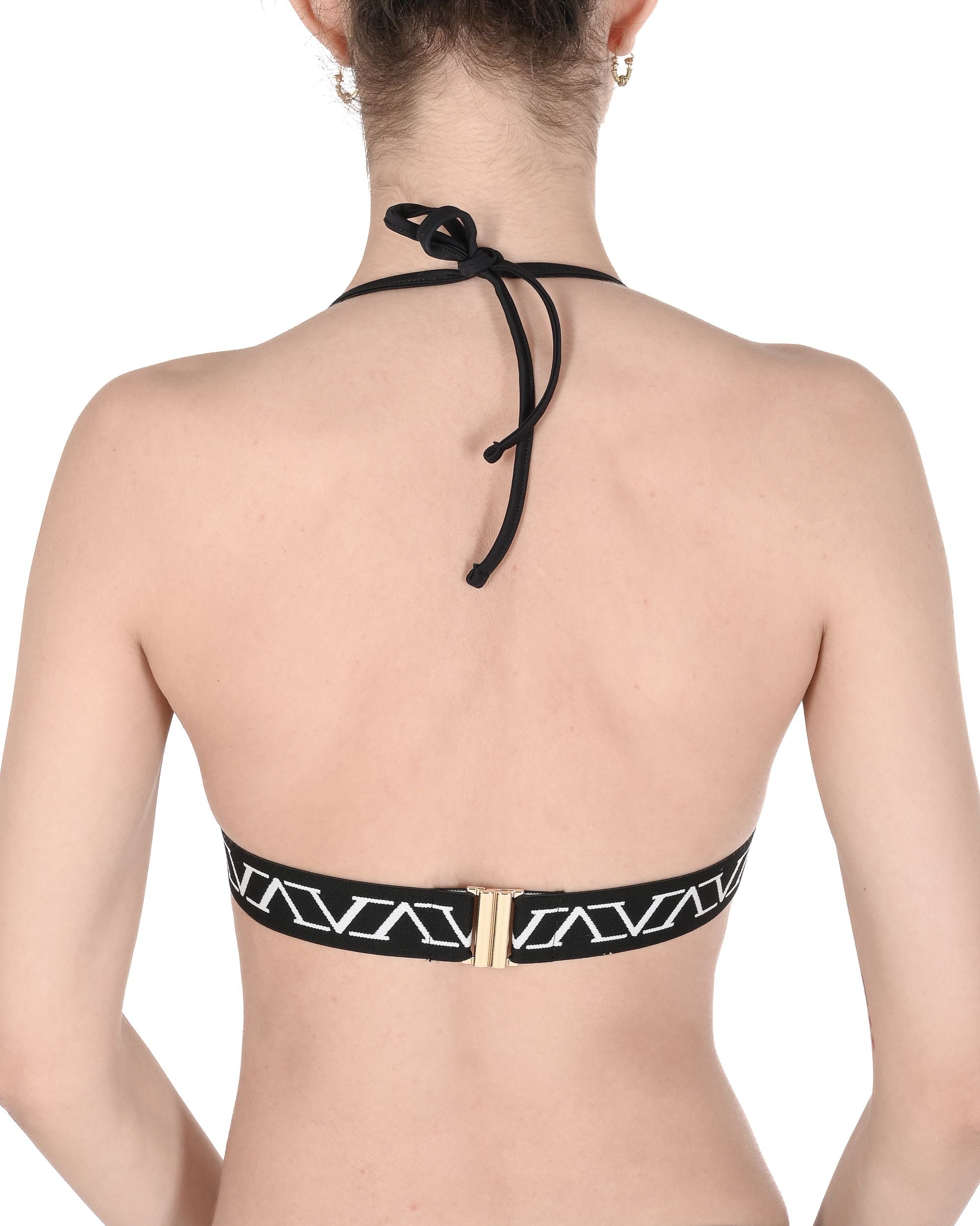19V69 Italia Costume da bagno da donna con elastico in vita VSC1WTP05 NERO