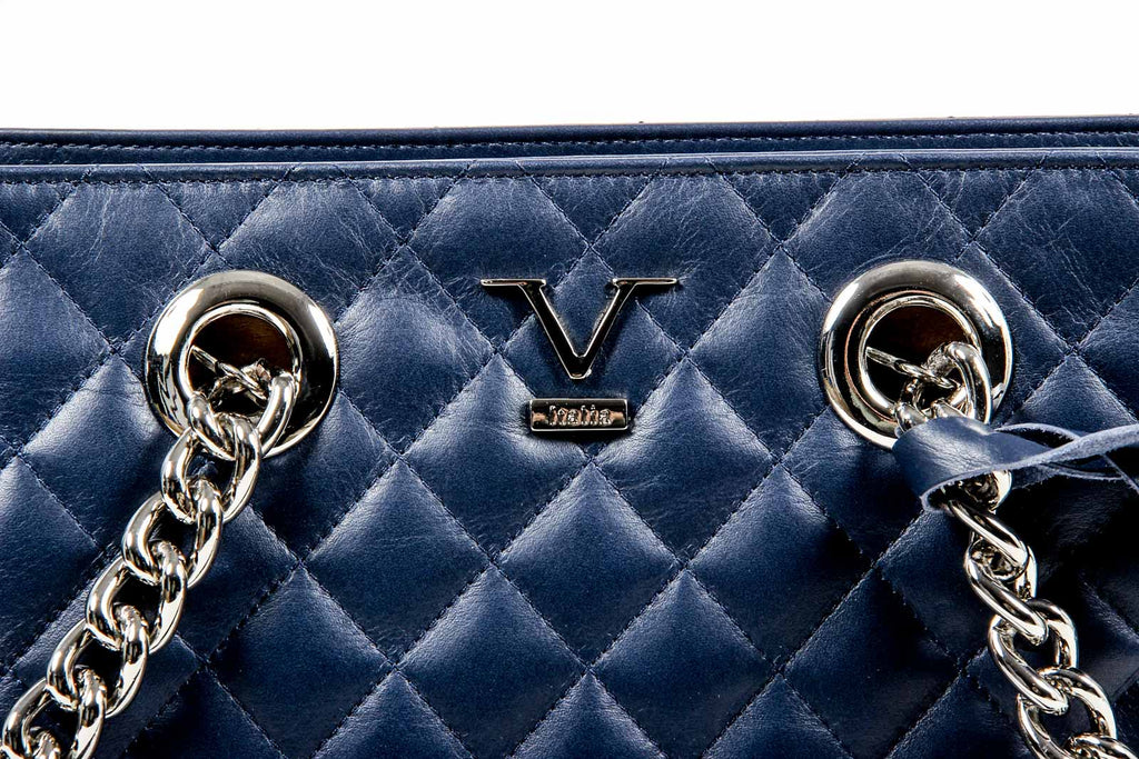 V 1969 Italia Borsa da donna V011 S BLUE JEANS