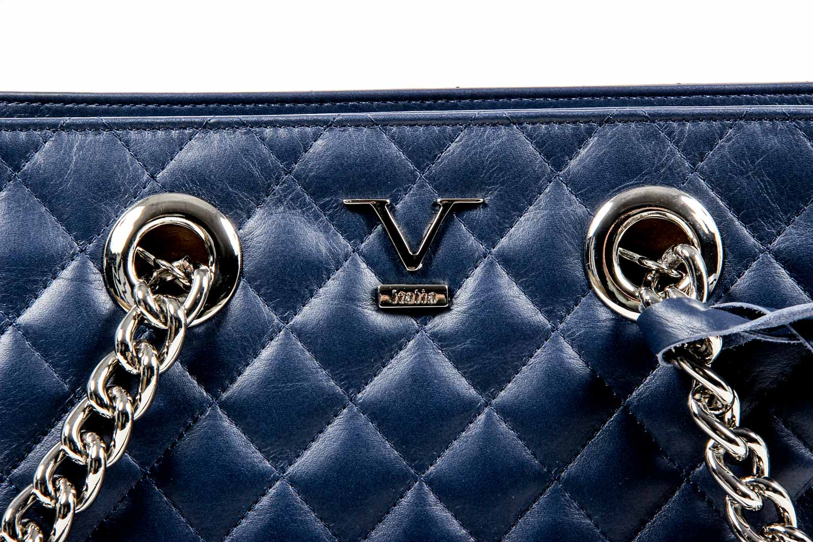 V 1969 Italia Borsa da donna V011 S BLUE JEANS