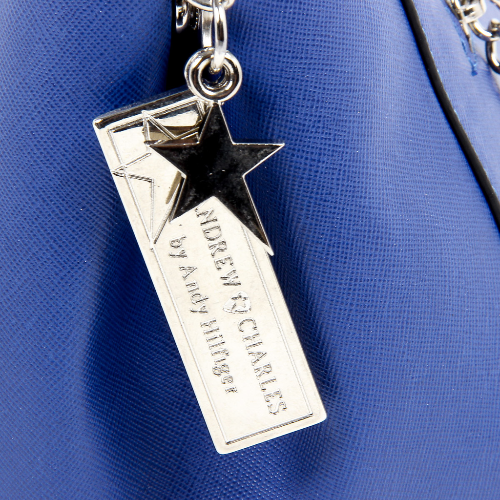 Borsa a mano da donna Andrew Charles Blu VERA