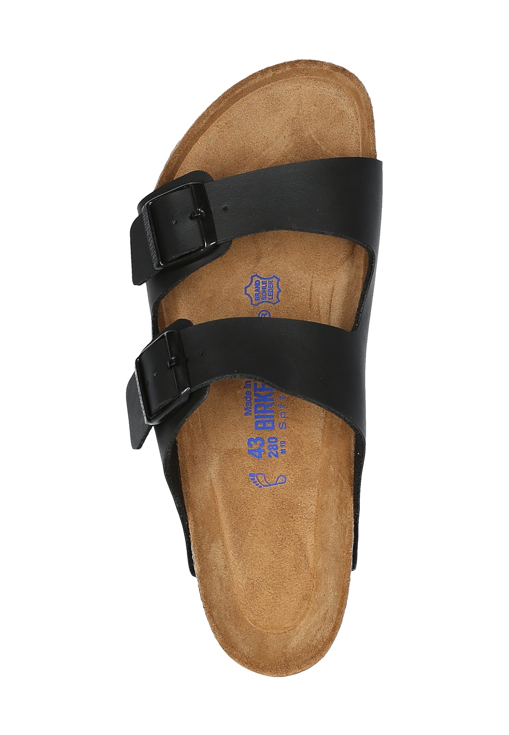Sandalo da uomo Birkenstock Nero Arizona