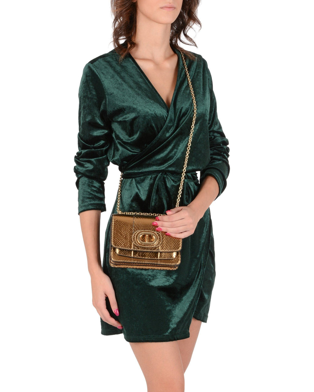 Siena Python Small Crossbody