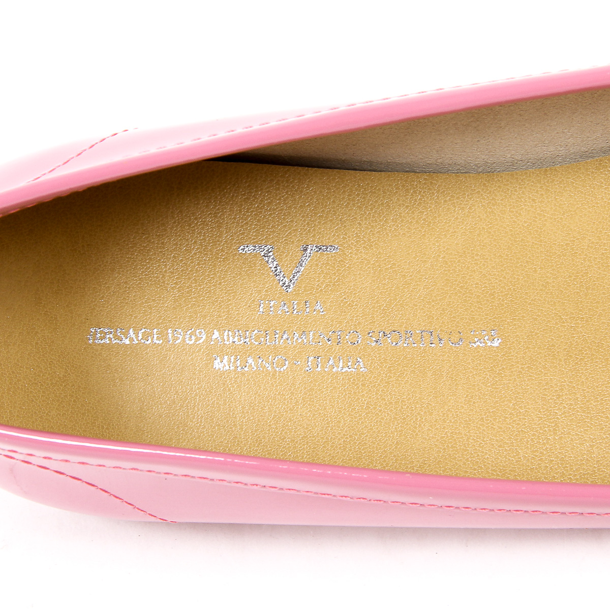 V 1969 Italia Womens Ballerina Pink GEMMA