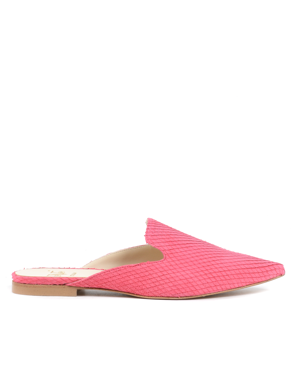 19V69 Italia Womens Slide Pink 4747 SABOT PITONE STAMP ROSA
