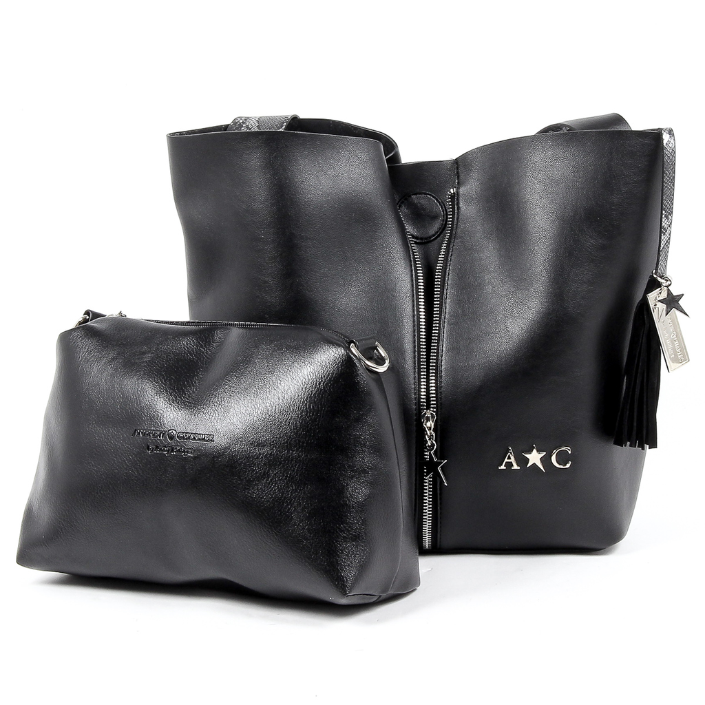 Borsa a mano da donna Andrew Charles nera JANE