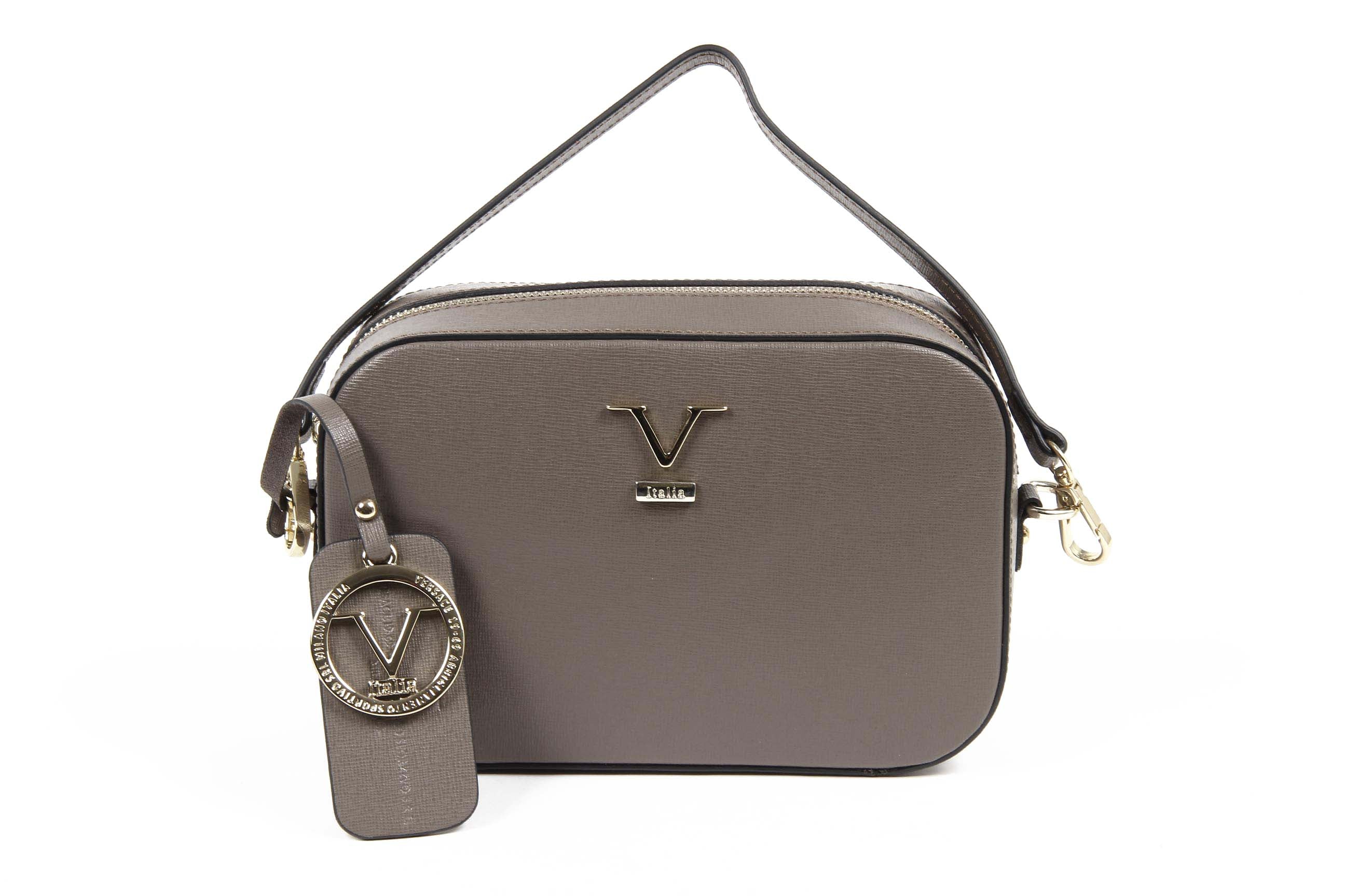 V 1969 Italia Borsa da donna V001 SAFFIANO TAUPE