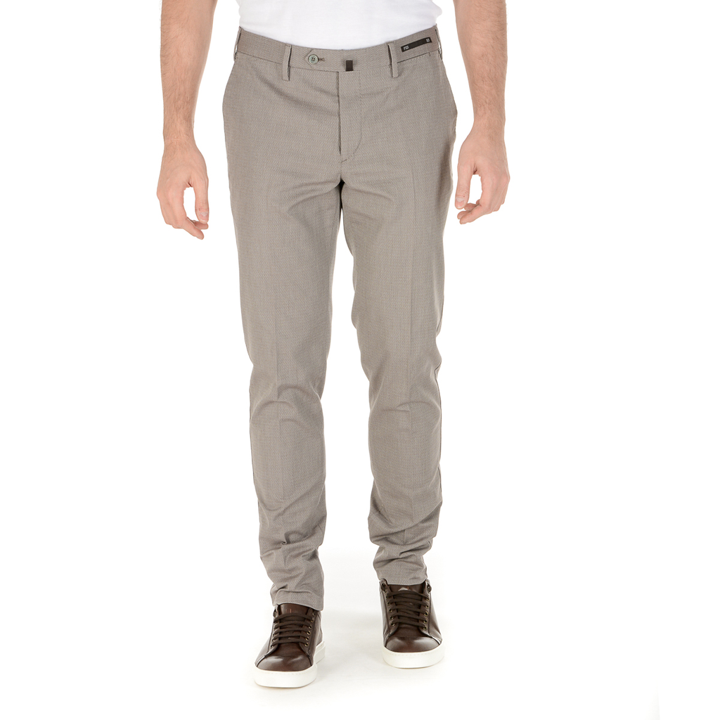 Pantaloni da uomo PT01 Taupe BUSINESS