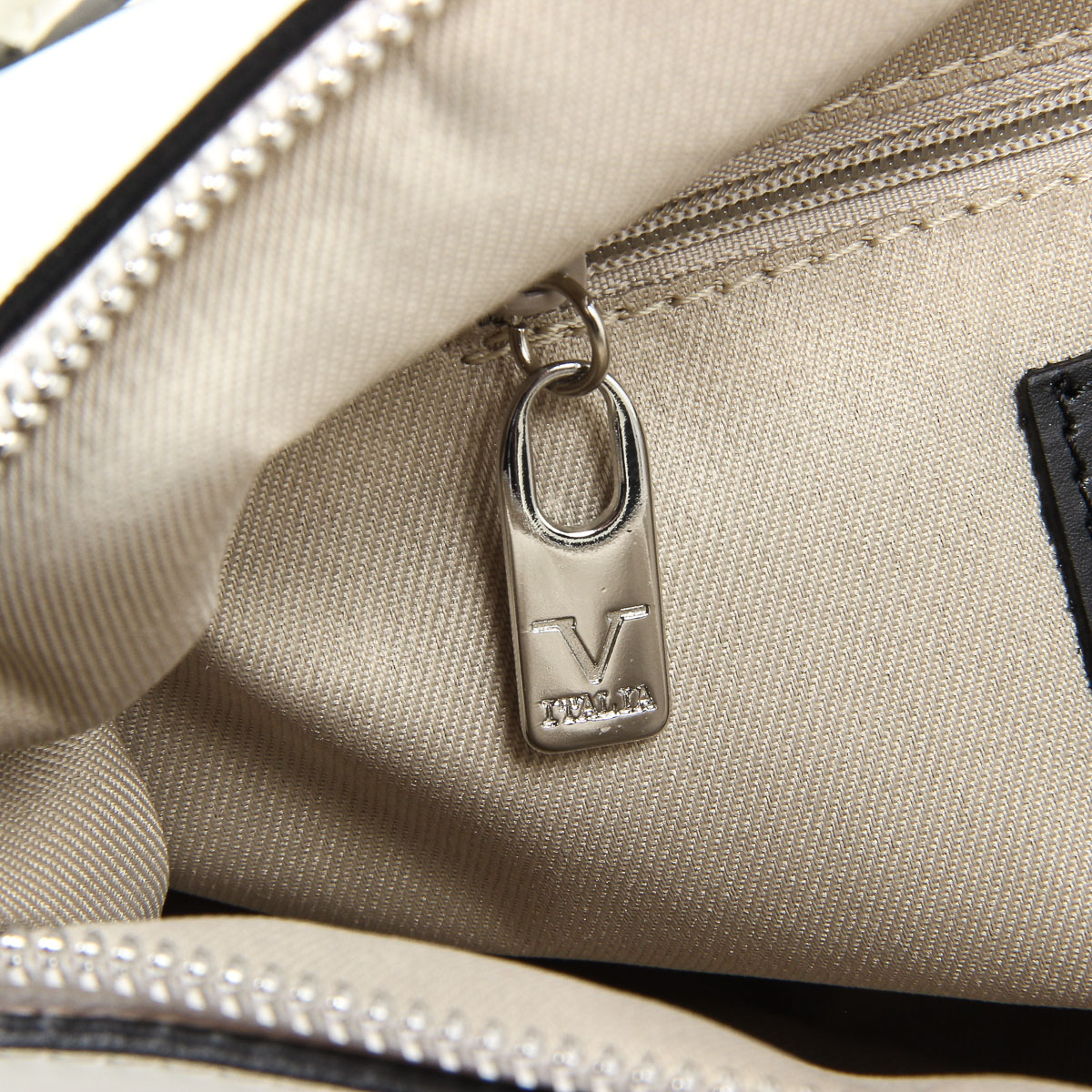 Borsa da donna V 1969 Italia V003-S RUGA CREMA