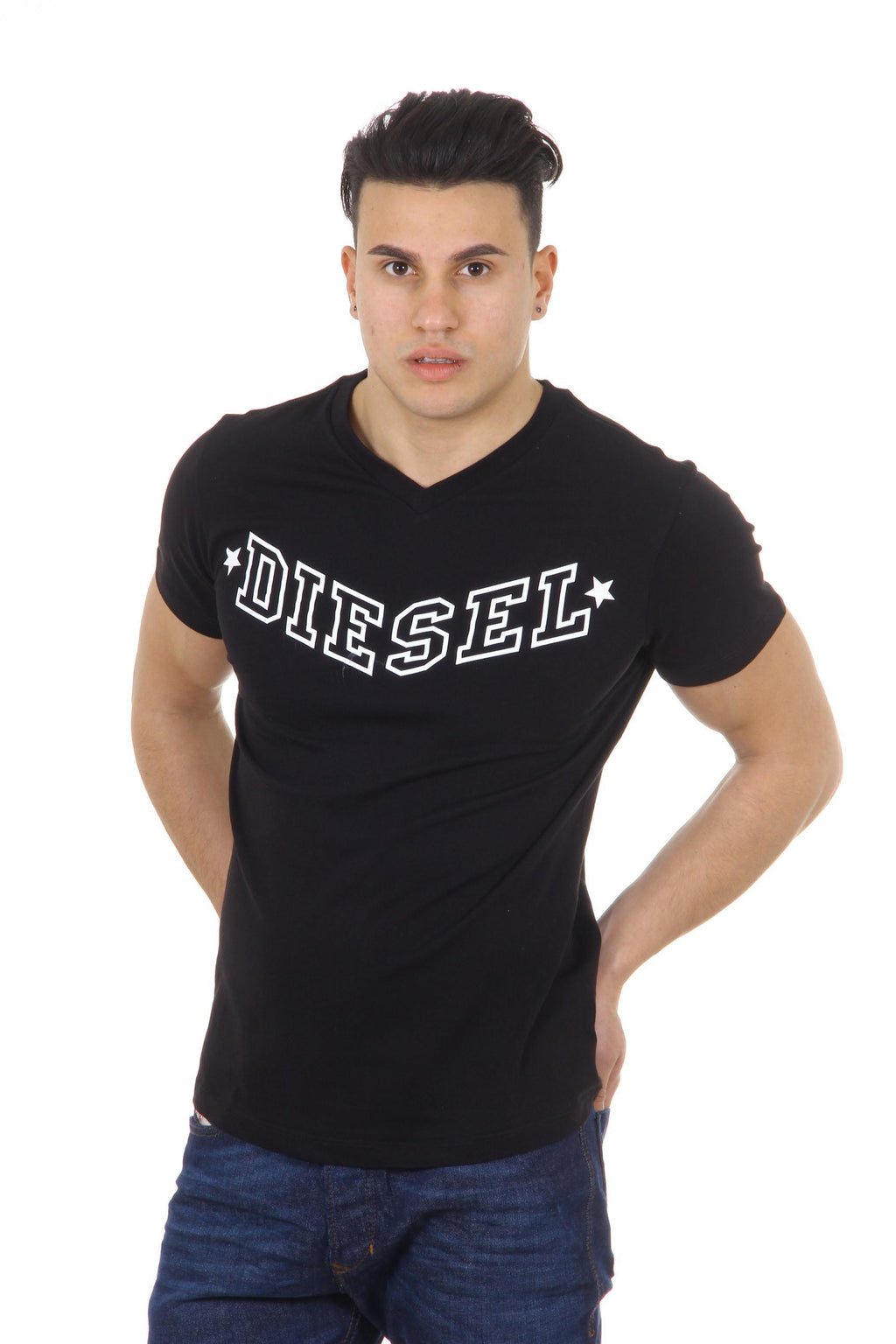 Maglietta da uomo Diesel T-KRITIL 00SDG0 R091B 900