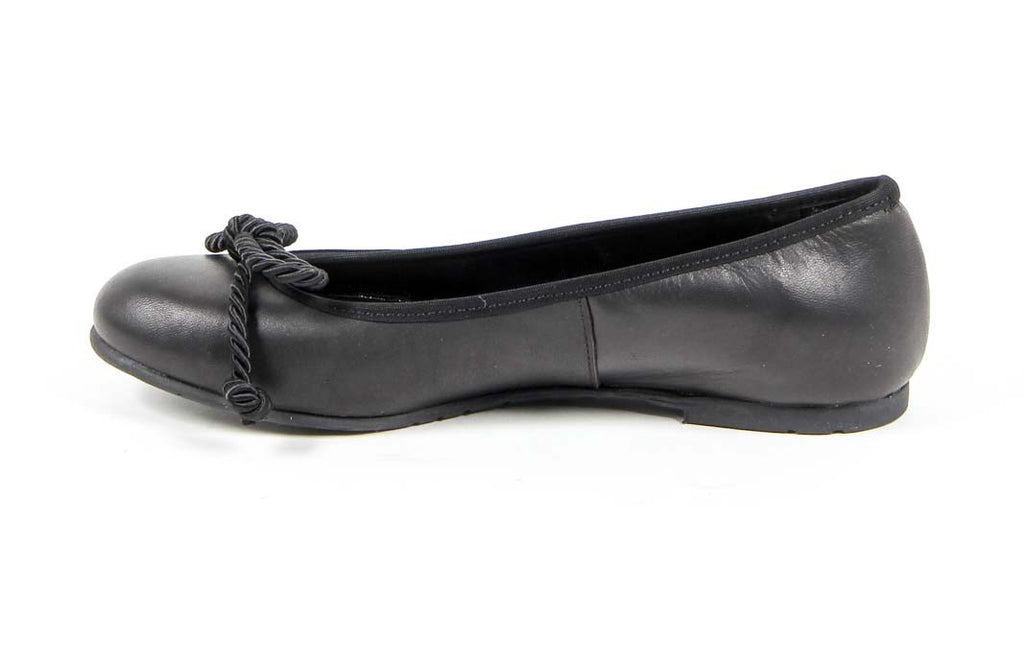 V 1969 Italia Womens Ballerina E08 NAPPA NERO