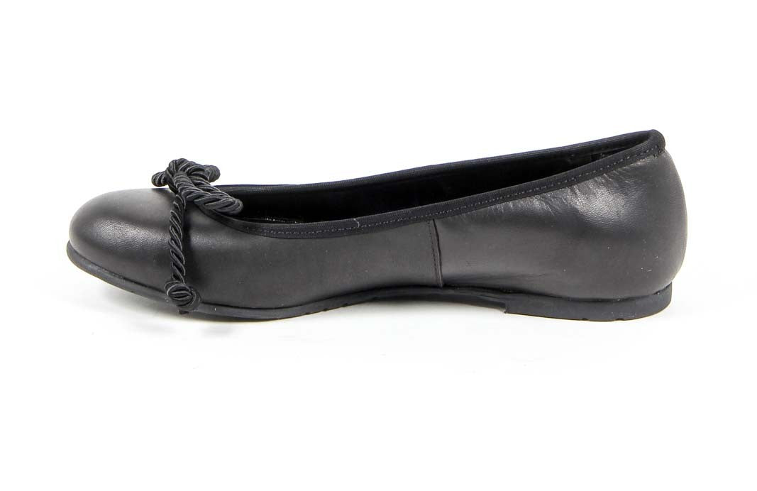 V 1969 Italia Womens Ballerina E08 NAPPA NERO