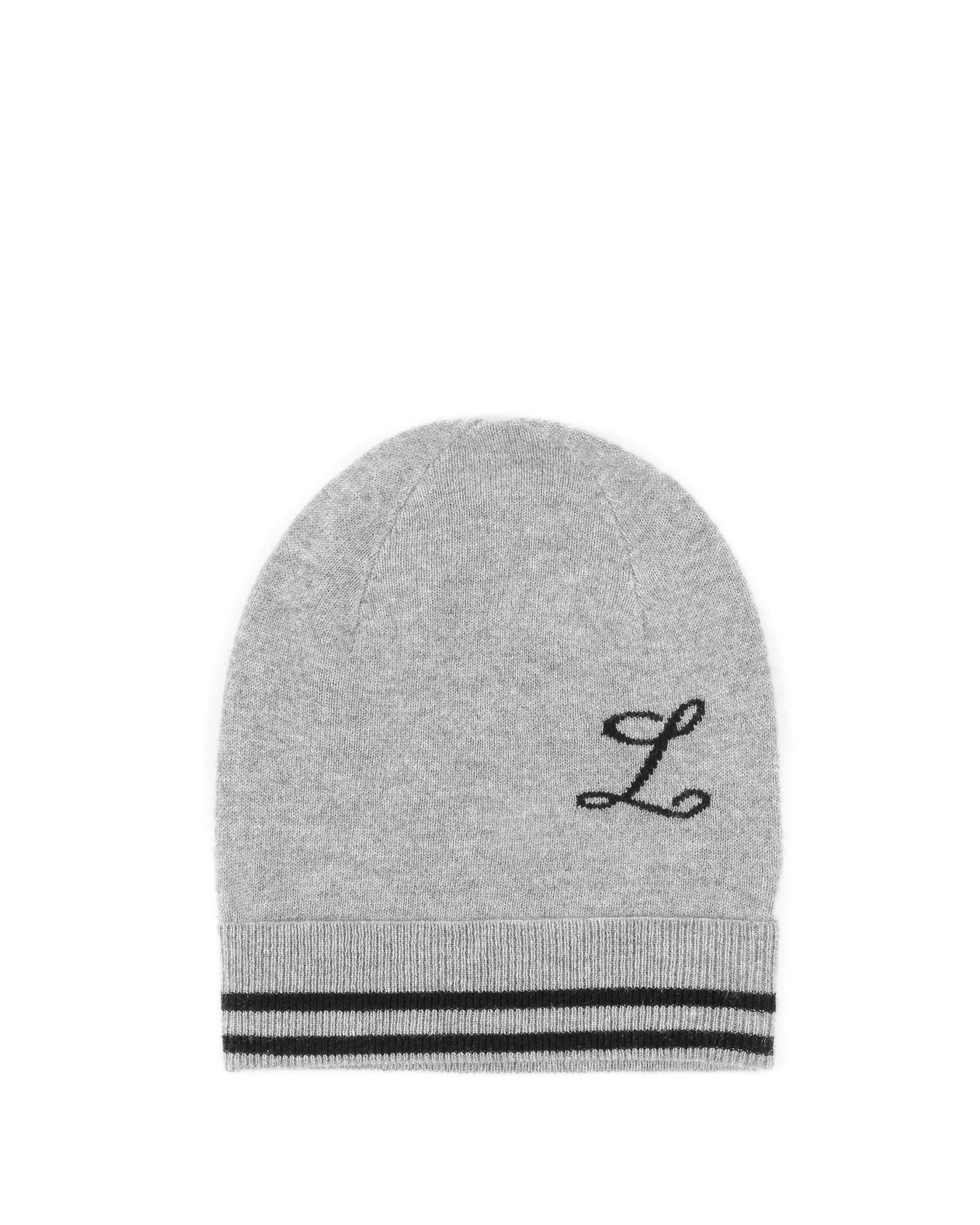 Berretto monogrammato Dee Ocleppo BRUNTSFIELD GREY L