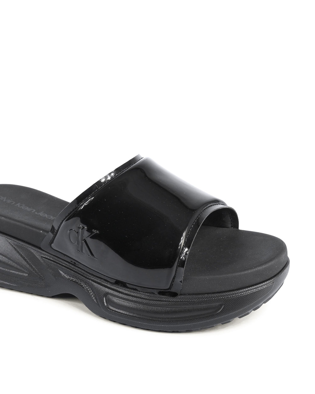Ciabatte Calvin Klein da donna nere YW0YW014040GT