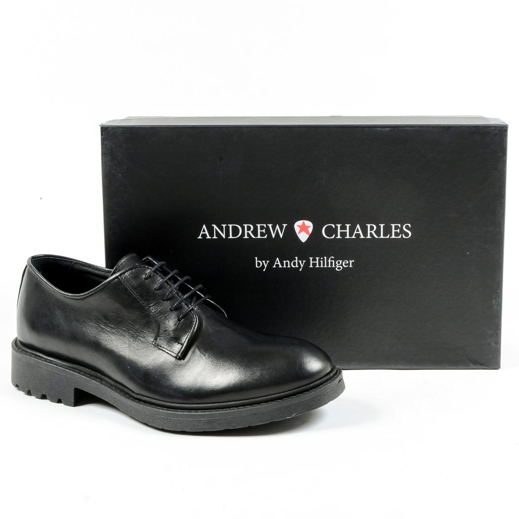 Andrew Charles Scarpa da uomo con lacci nera JIMI