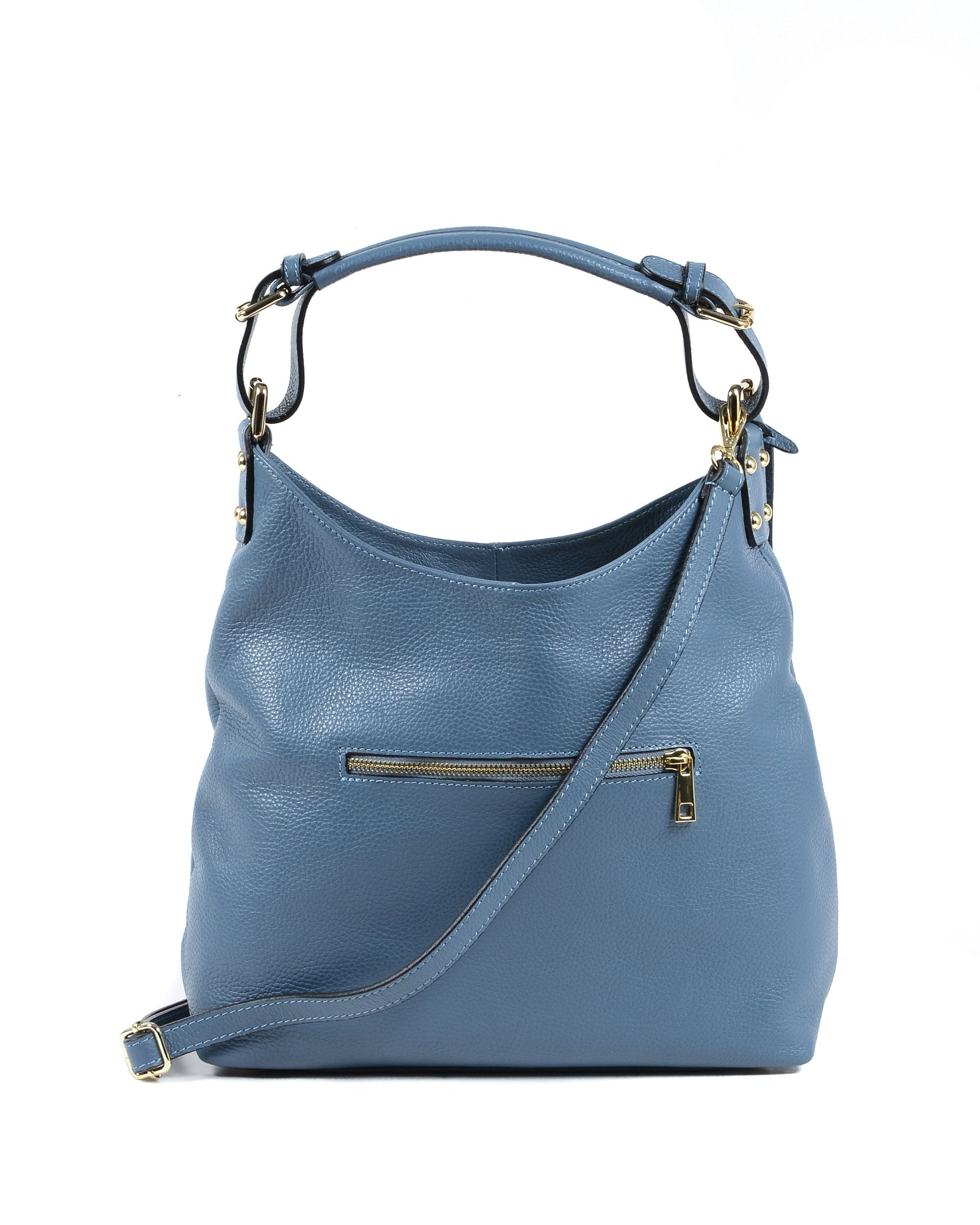 V Italia Borsa a tracolla da donna Azzurro V319 52 DOLLARO CELESTE
