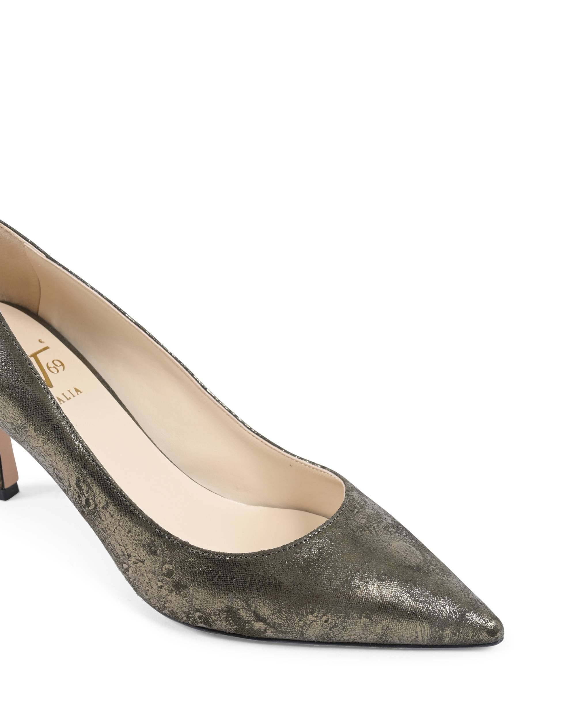 19V69 Italia Scarpe da donna con tacco multicolore INES65 CORINNE CALF MUD