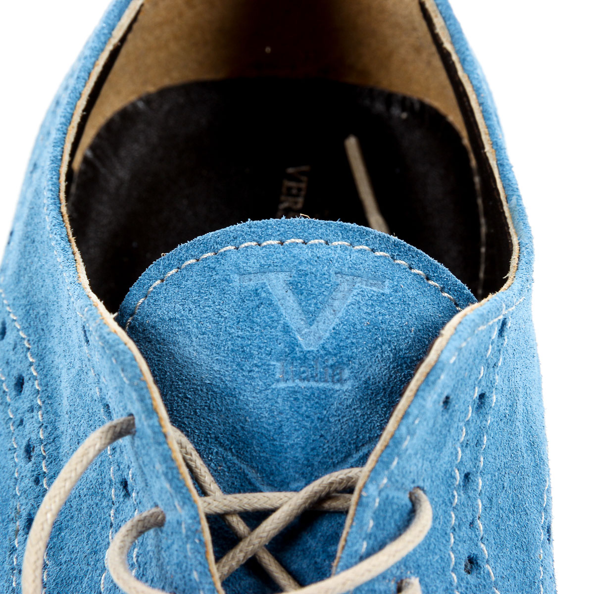 V 1969 Italia Scarpa Oxford Brogue da uomo