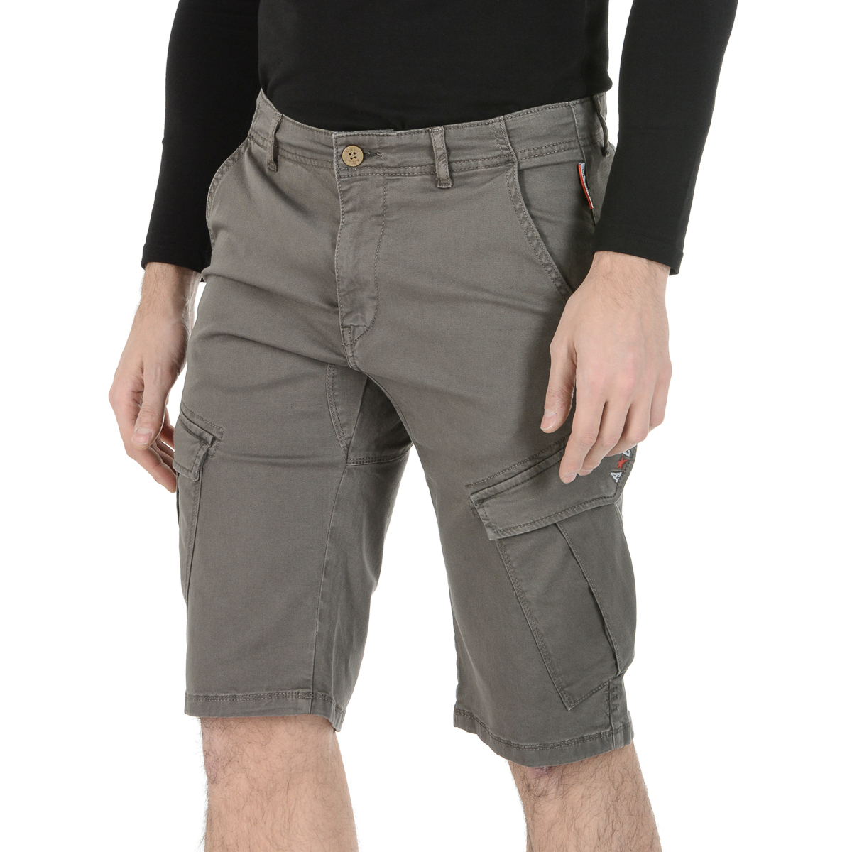 Pantaloncini da uomo Andrew Charles marroni JAKO