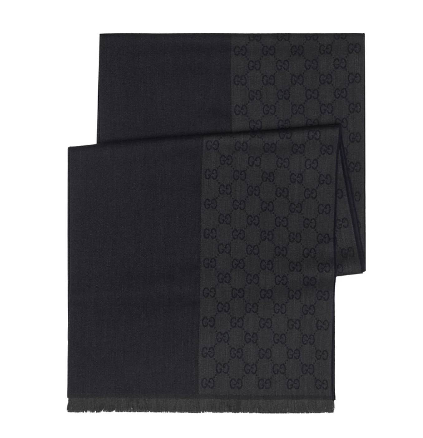 Gucci sciarpa uomo 40x180 blu