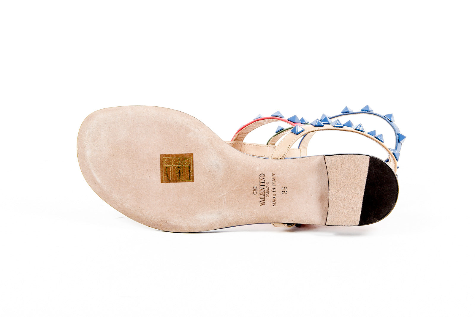 Sandalo piatto con cinturino alla caviglia da donna Valentino KW2S0812 VHE S64