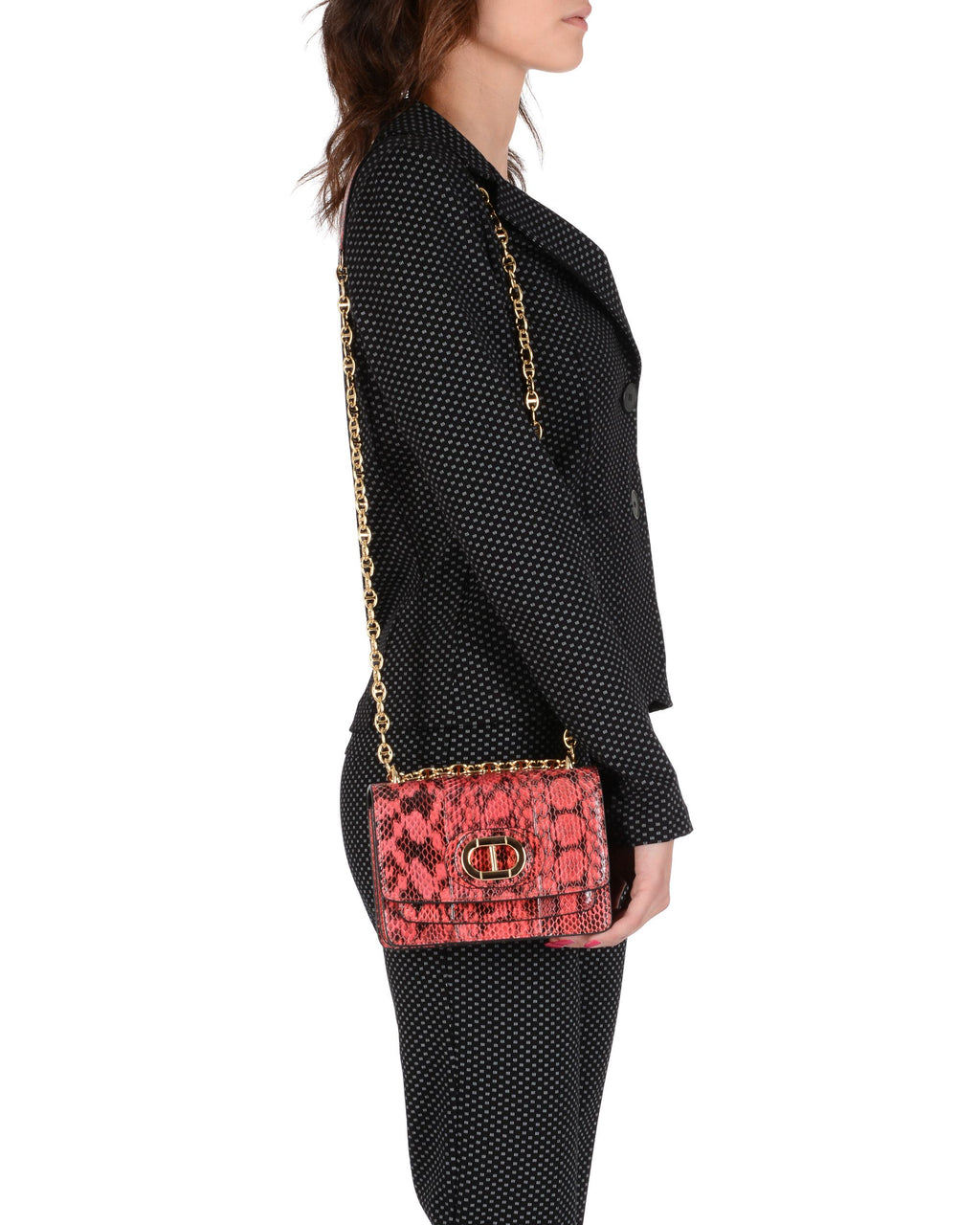 Siena Python Small Crossbody