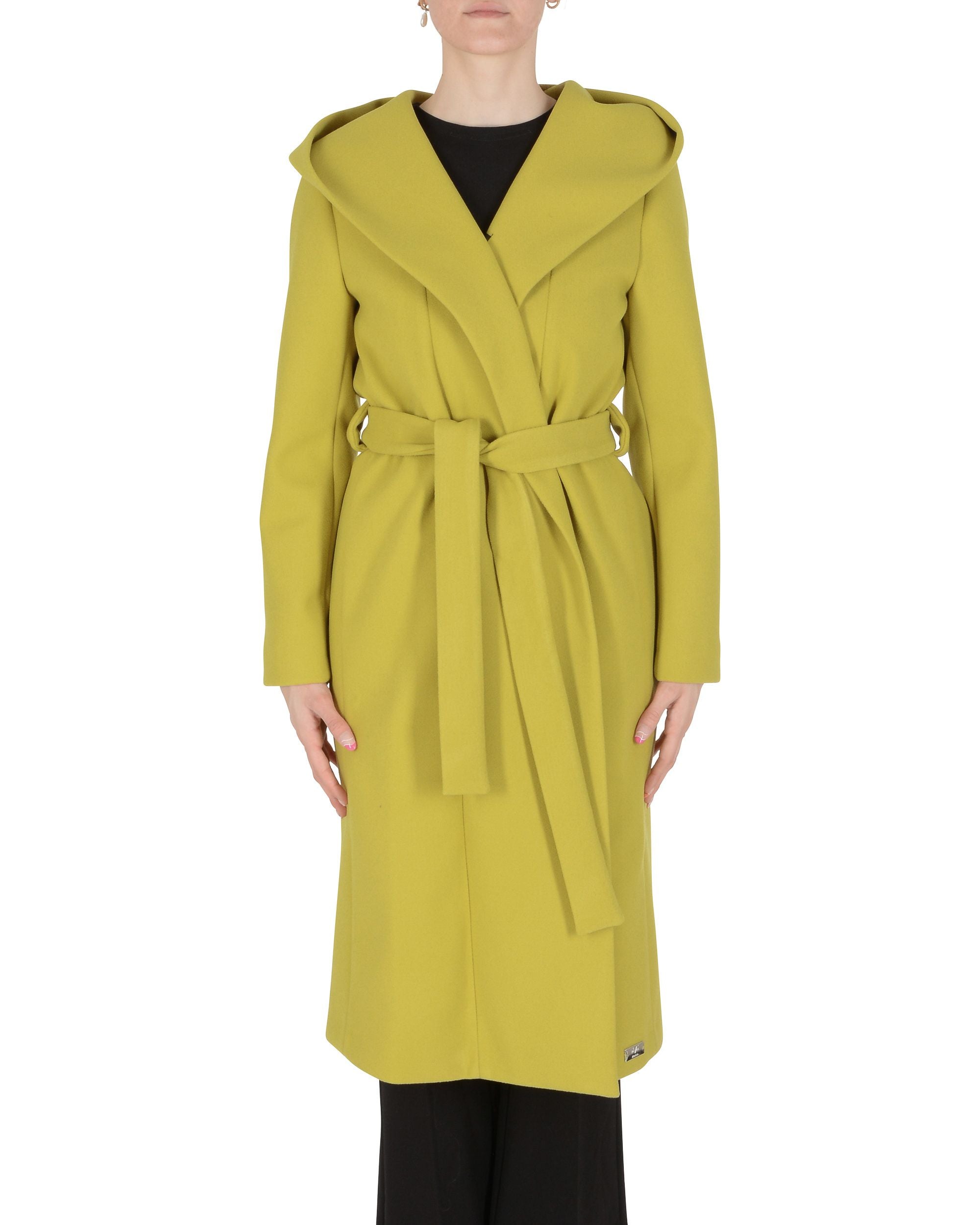 19V69 Italia Cappotto Donna Giallo TERESSA GREEN LEMON