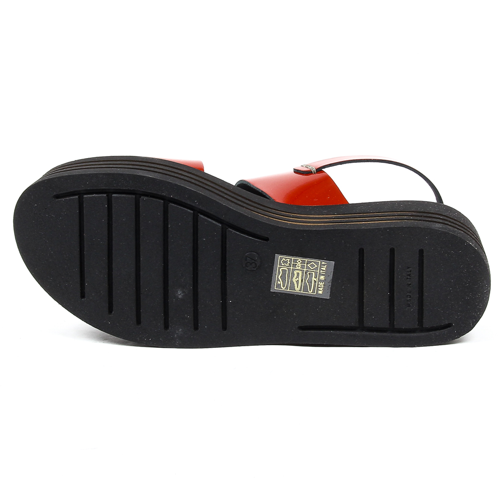 Sandalo flatform da donna V 1969 Italia