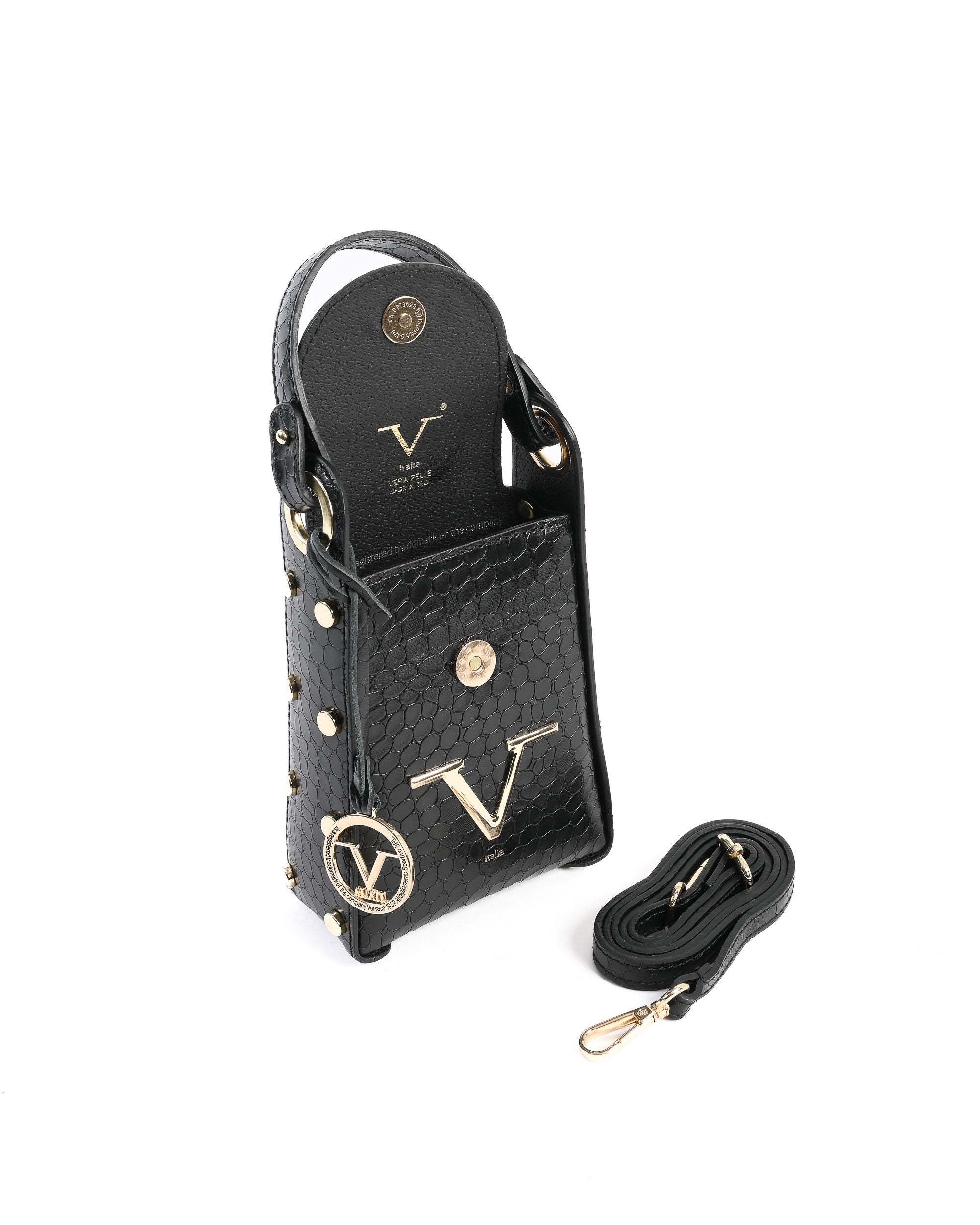 V Italia Borsa Mini Donna Nera V16-COC-BLK