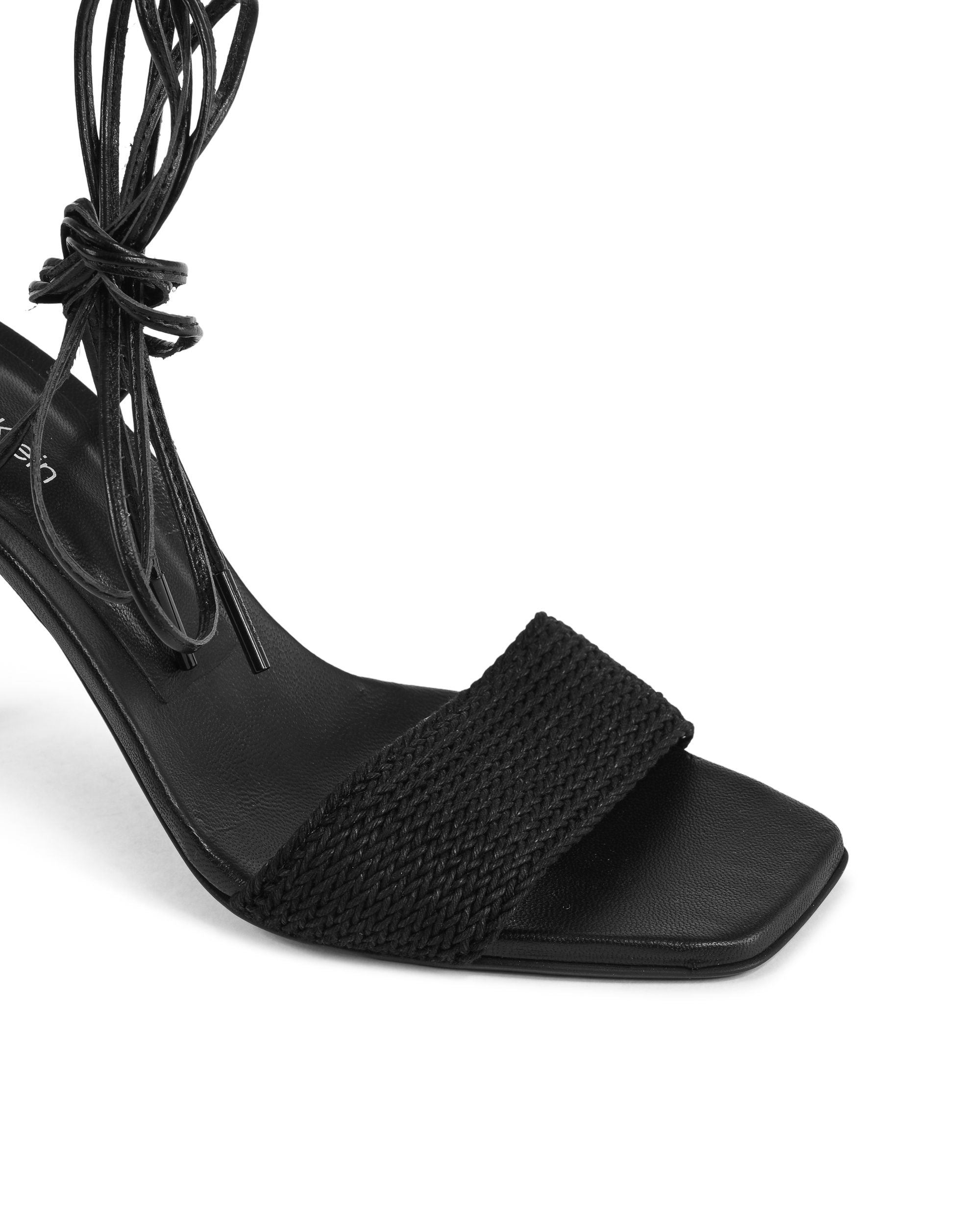 Calvin Klein Sandalo da donna nero HW0HW01467BEH